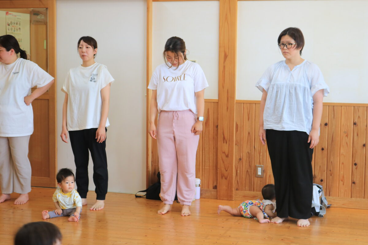姿勢を正す①