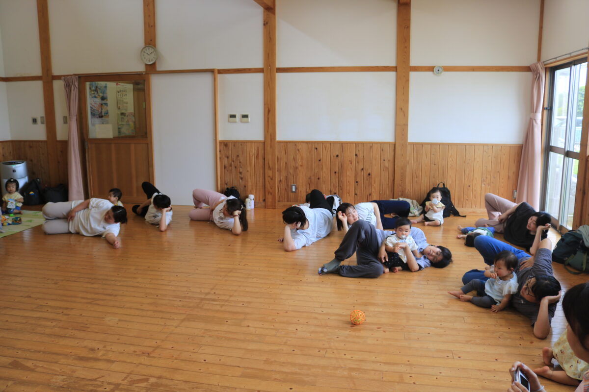 寝ながらストレッチ①