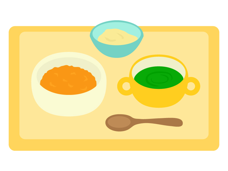 離乳食イメージイラスト